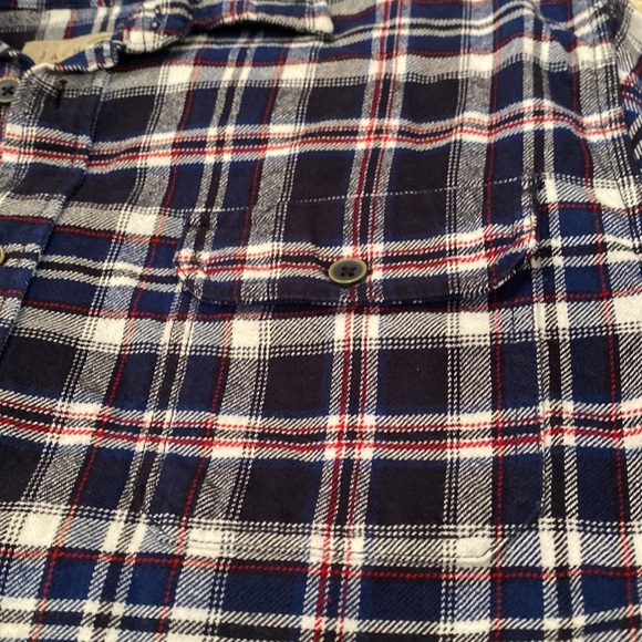 JACHS New York Brawny Checkered Cotton Flannel Shirt Men’s Large - Picture 5 of 5